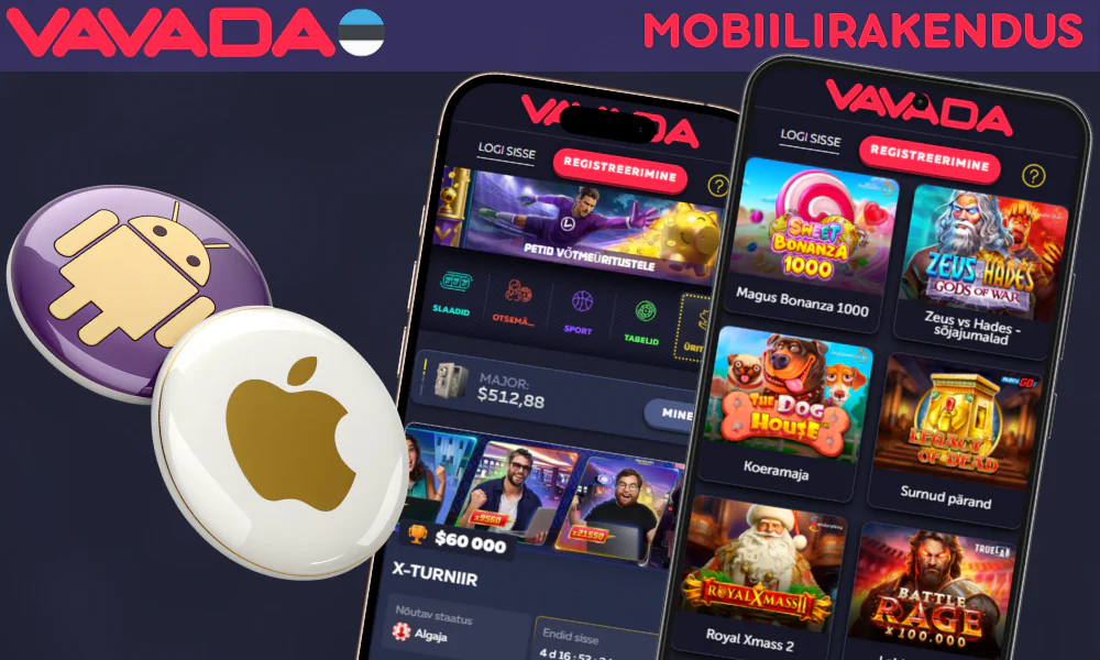rakendus androidile ja iosile